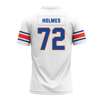 Boise State - NCAA Football : Zach Holmes - White Premium Football Jersey