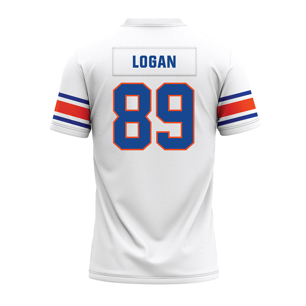 Boise State - NCAA Football : AJ Logan - White Premium Football Jersey-1