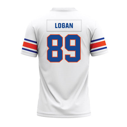 Boise State - NCAA Football : AJ Logan - White Premium Football Jersey-1
