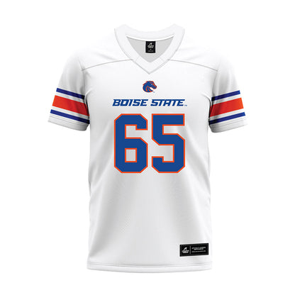 Boise State - NCAA Football : Ashton Kershner - White Premium Football Jersey-0