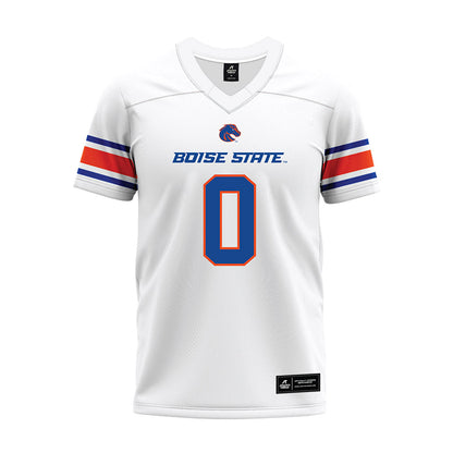 Boise State - NCAA Football : Dylan Riley - White Premium Football Jersey-0