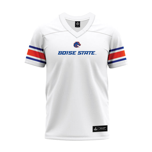 Boise State - NCAA Football : Akeem Wright - White Premium Football Jersey-0