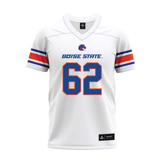 Boise State - NCAA Football : Rogelio Carreon - White Premium Football Jersey