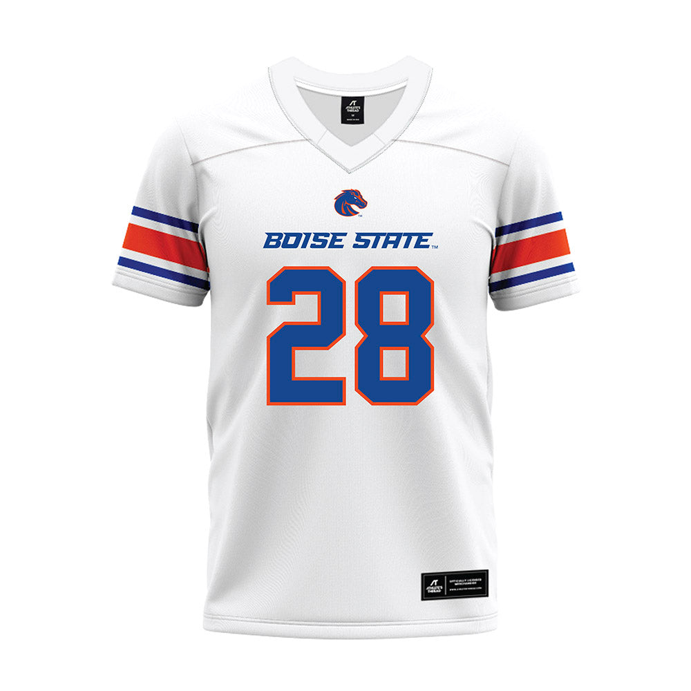 Boise State - NCAA Football : Cam Jamerson - White Premium Football Jersey-0