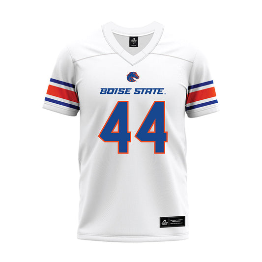 Boise State - NCAA Football : Syncere Brackett-Lambey - White Premium Football Jersey-0