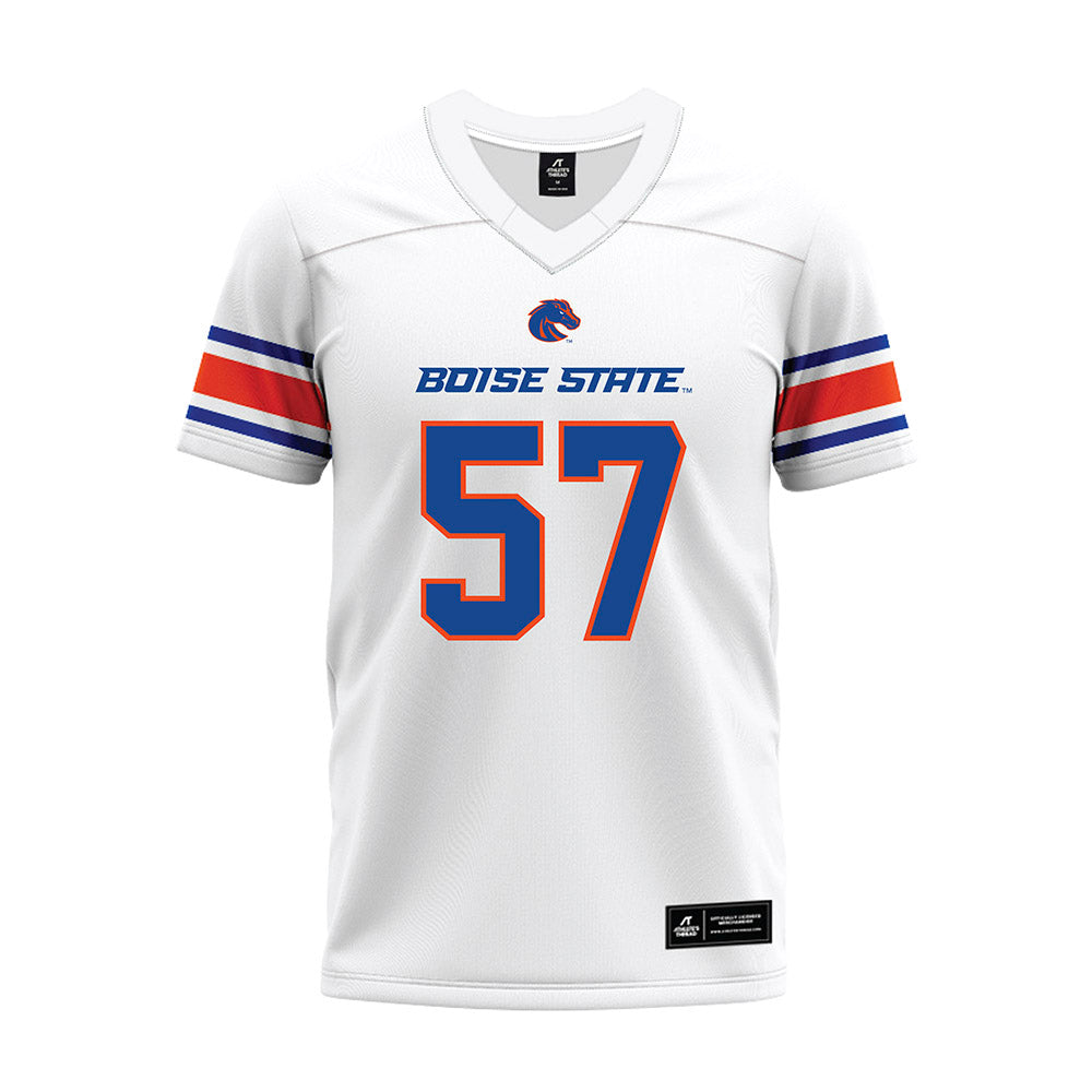 Boise State - NCAA Football : Gustaf Henriks Ras - White Premium Football Jersey-0