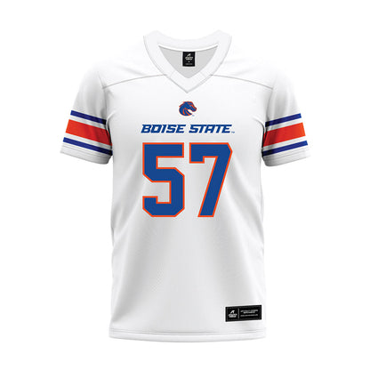 Boise State - NCAA Football : Gustaf Henriks Ras - White Premium Football Jersey-0