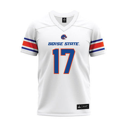 Boise State - NCAA Football : Adrian Jones - White Premium Football Jersey-0