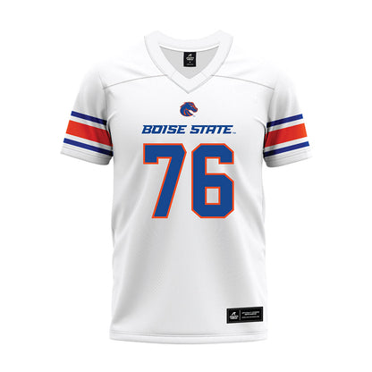 Boise State - NCAA Football : Gregory Bienvenue - White Premium Football Jersey-0
