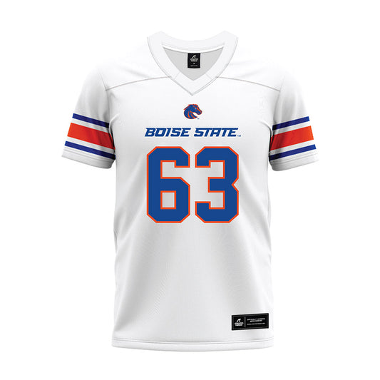 Boise State - NCAA Football : Mason Randolph - White Premium Football Jersey