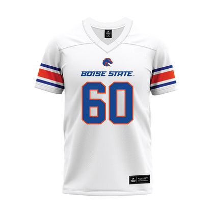 Boise State - NCAA Football : Tyler Himebauch - White Premium Football Jersey-0