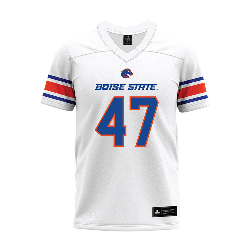 Boise State - NCAA Football : Kaden Anderson - White Premium Football Jersey-0
