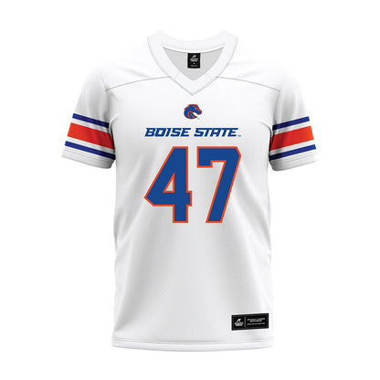 Boise State - NCAA Football : Kaden Anderson - White Premium Football Jersey-0