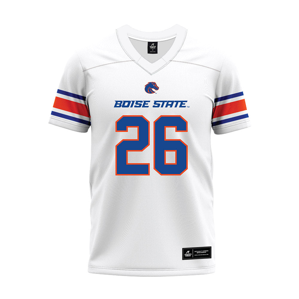Boise State - NCAA Football : Khai Taylor - White Premium Football Jersey