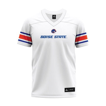 Boise State - NCAA Football : Corey Webb - White Premium Football Jersey-0