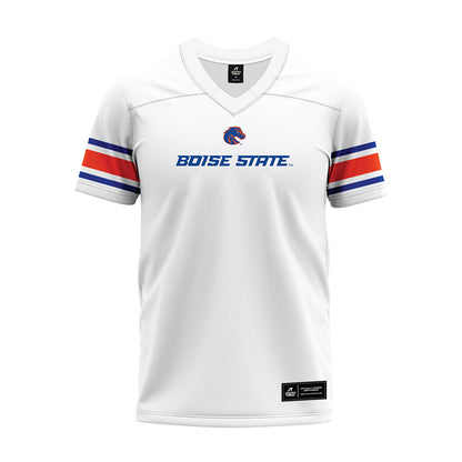 Boise State - NCAA Football : Keilan Chavies - White Premium Football Jersey-0