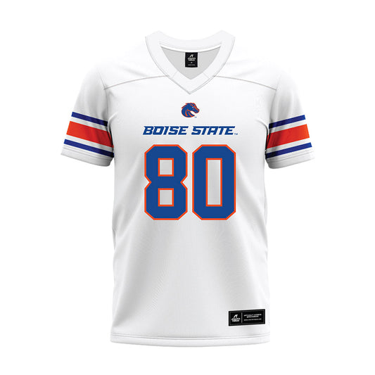 Boise State - NCAA Football : Romeo Carter - White Premium Football Jersey-0