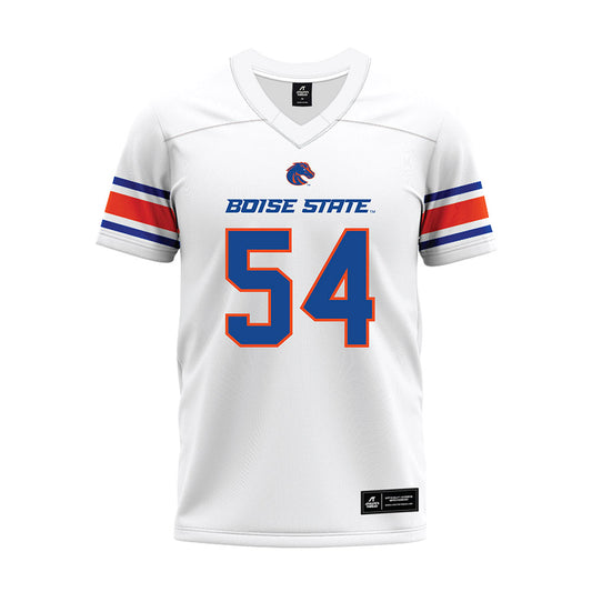 Boise State - NCAA Football : Adonte Medley - White Premium Football Jersey-0