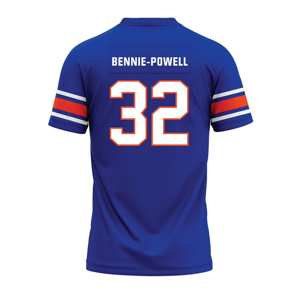 Boise State - NCAA Football : Taebron Bennie-Powell - Blue Premium Football Jersey-1