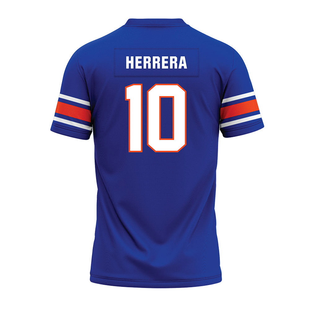 Boise State - NCAA Football : Cash Herrera - Blue Premium Football Jersey-1