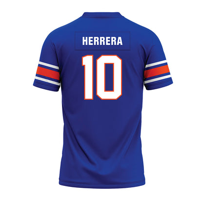Boise State - NCAA Football : Cash Herrera - Blue Premium Football Jersey-1