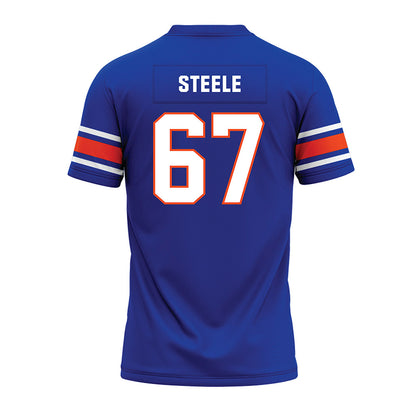 Boise State - NCAA Football : Jason Steele - Blue Premium Football Jersey