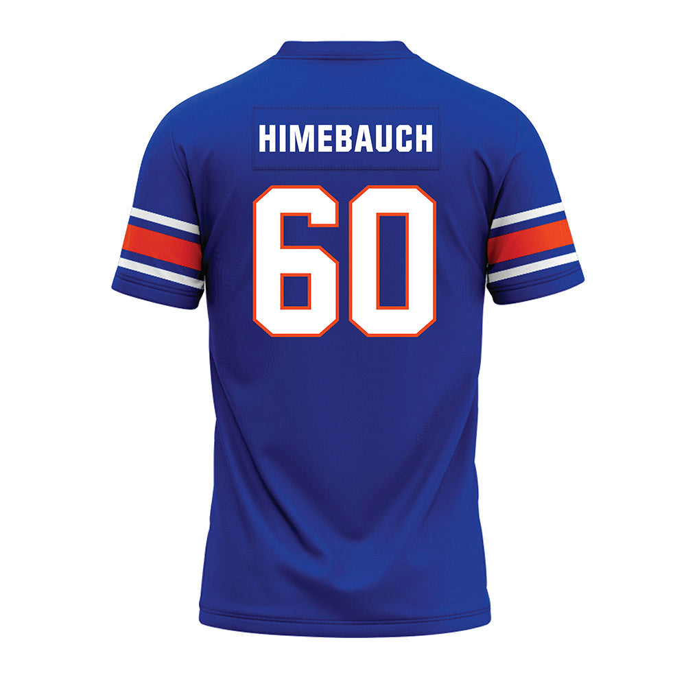 Boise State - NCAA Football : Tyler Himebauch - Blue Premium Football Jersey-1