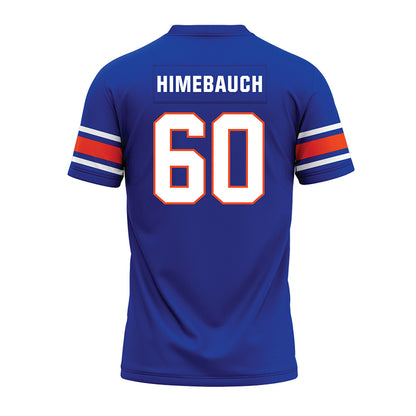 Boise State - NCAA Football : Tyler Himebauch - Blue Premium Football Jersey-1