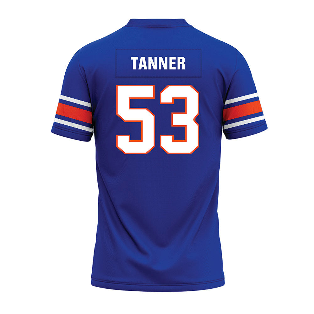 Boise State - NCAA Football : Ty Tanner - Blue Premium Football Jersey-1