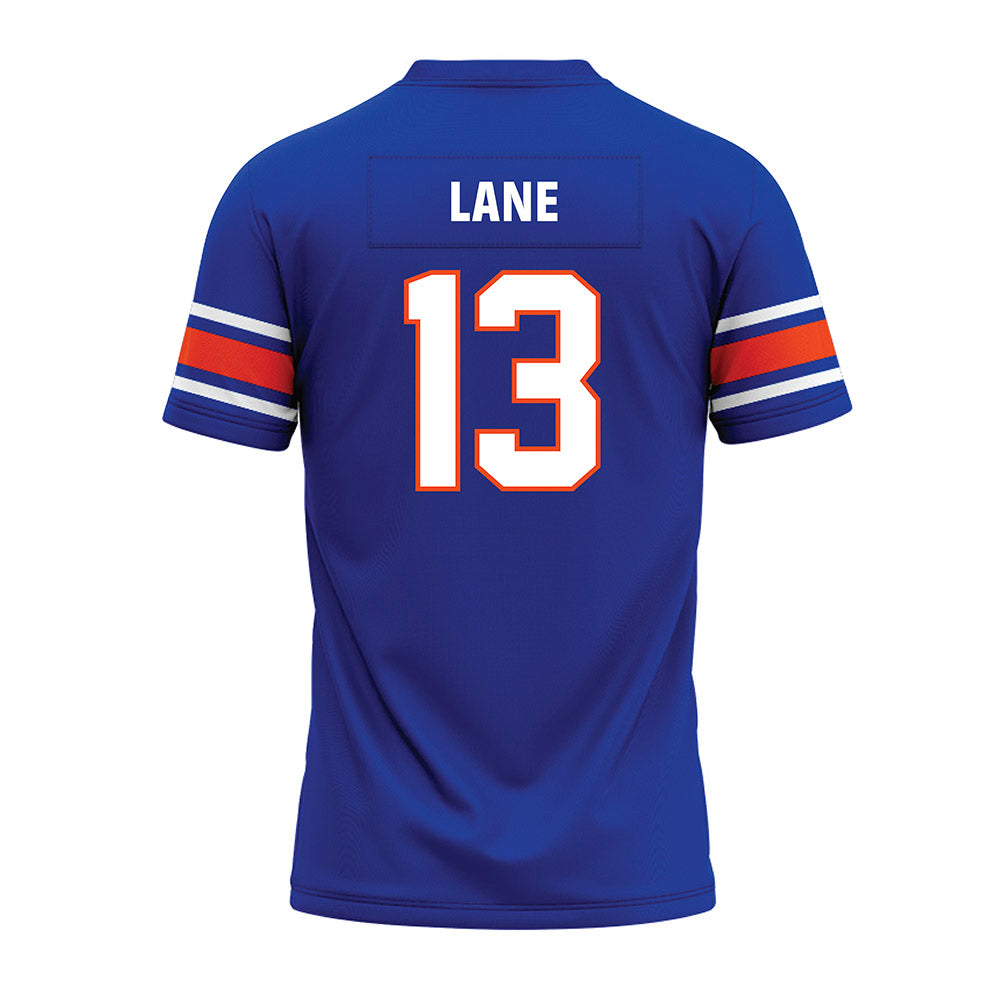 Boise State - NCAA Football : Sterling Lane - Blue Premium Football Jersey-1