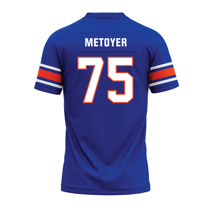 Boise State - NCAA Football : Daylon Metoyer - Blue Premium Football Jersey