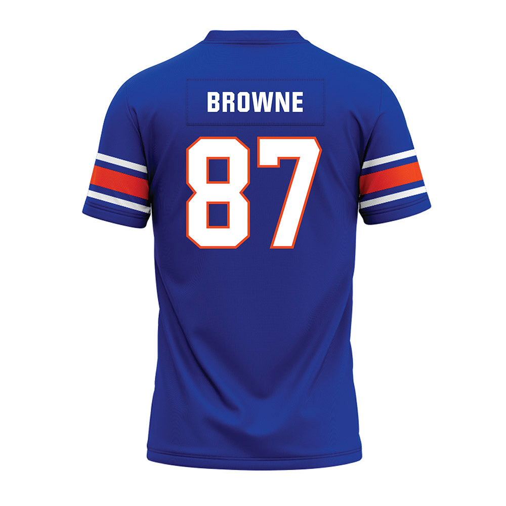 Boise State - NCAA Football : Keawe Browne - Blue Premium Football Jersey-1