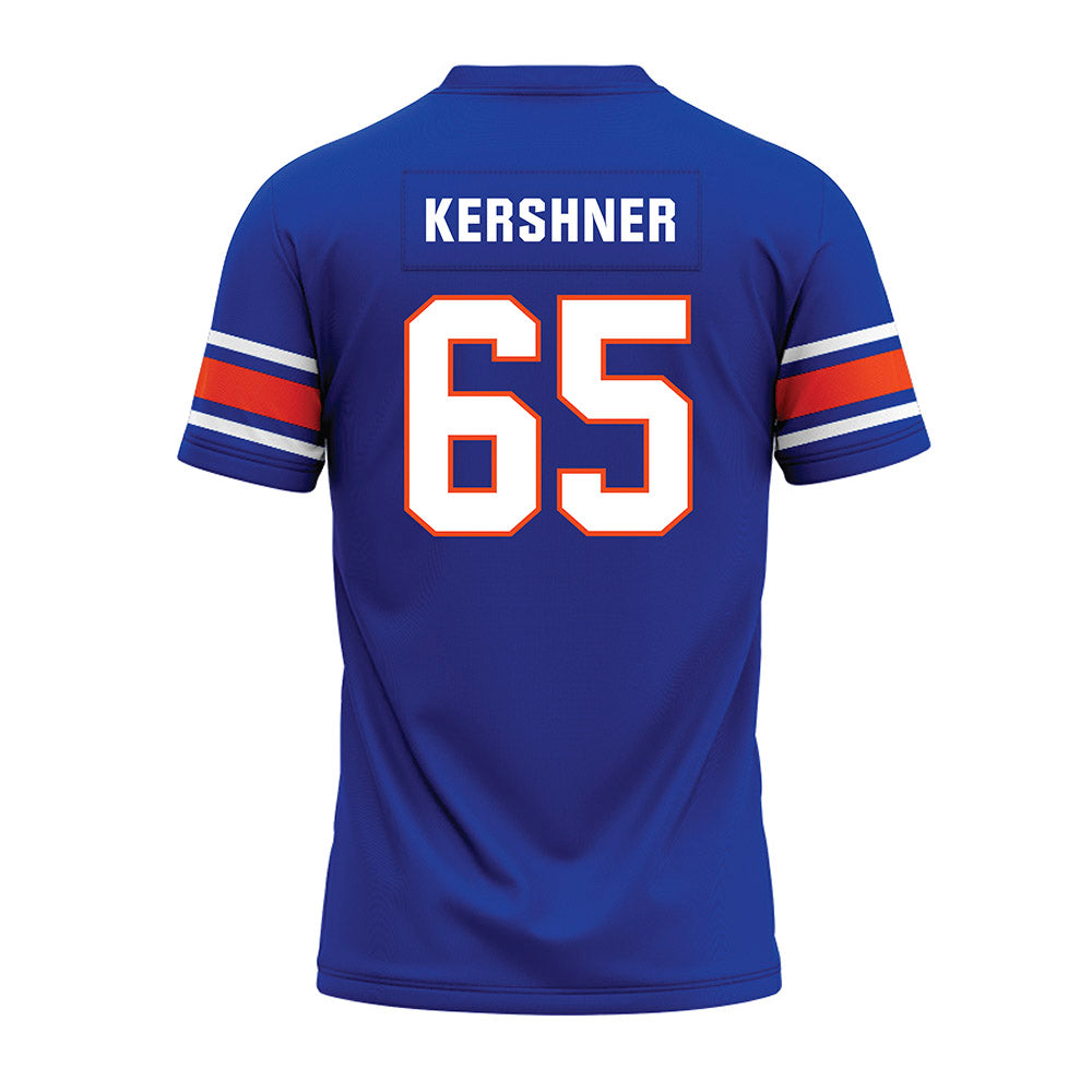 Boise State - NCAA Football : Ashton Kershner - Blue Premium Football Jersey-1