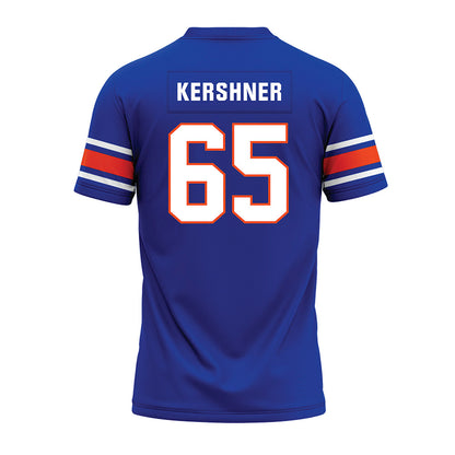 Boise State - NCAA Football : Ashton Kershner - Blue Premium Football Jersey-1