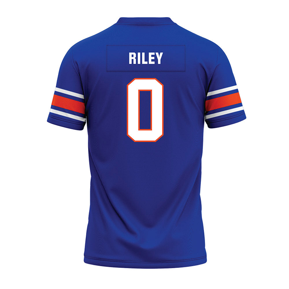 Boise State - NCAA Football : Dylan Riley - Blue Premium Football Jersey-1