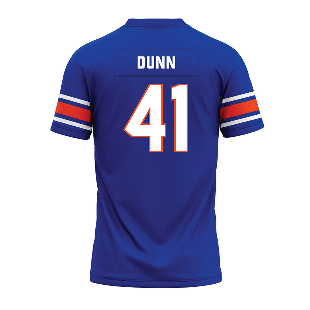 Boise State - NCAA Football : Rocky Dunn - Blue Premium Football Jersey-1