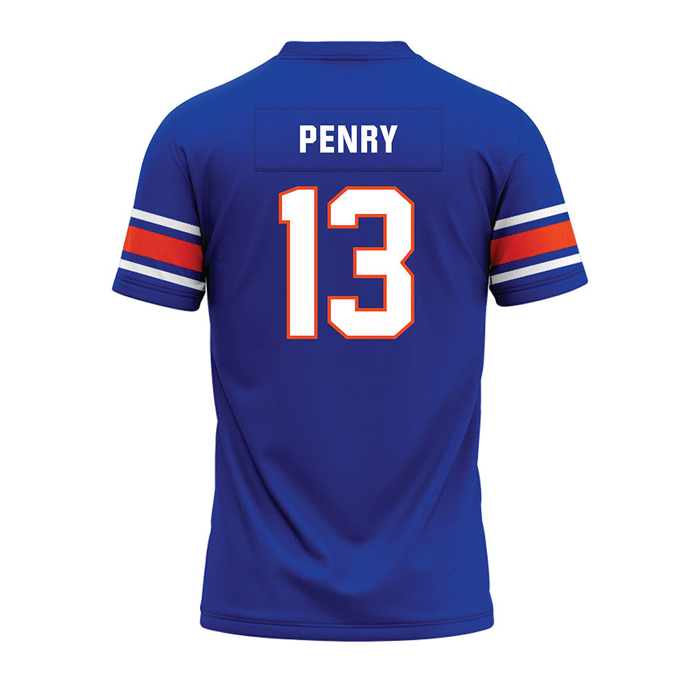 Boise State - NCAA Football : Chase Penry - Blue Premium Football Jersey