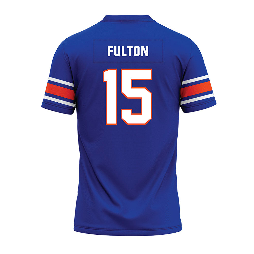 Boise State - NCAA Football : Colt Fulton - Blue Premium Football Jersey
