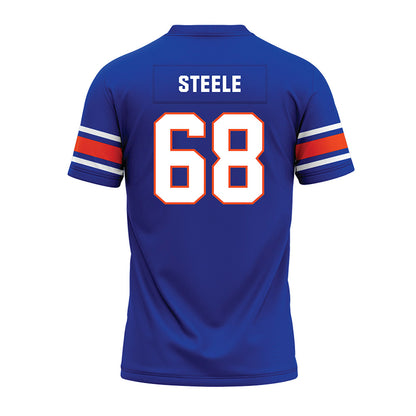 Boise State - NCAA Football : Jake Steele - Blue Premium Football Jersey