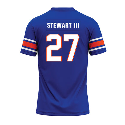 Boise State - NCAA Football : Harry Stewart III - Blue Premium Football Jersey-1