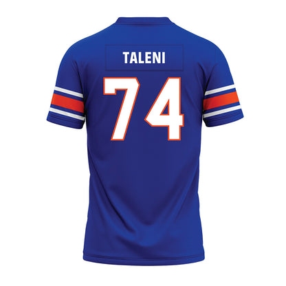 Boise State - NCAA Football : Alma Taleni - Blue Premium Football Jersey-1