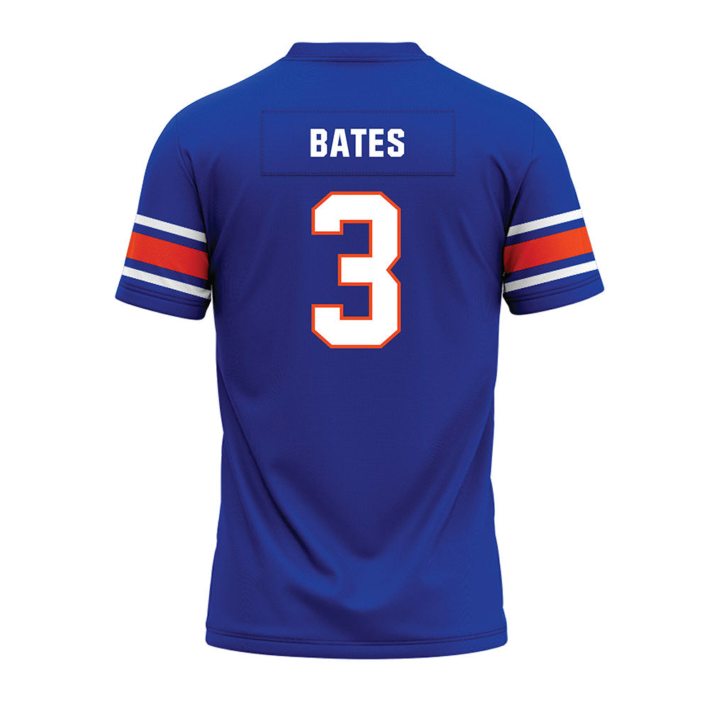 Boise State - NCAA Football : Cameron Bates - Blue Premium Football Jersey-1