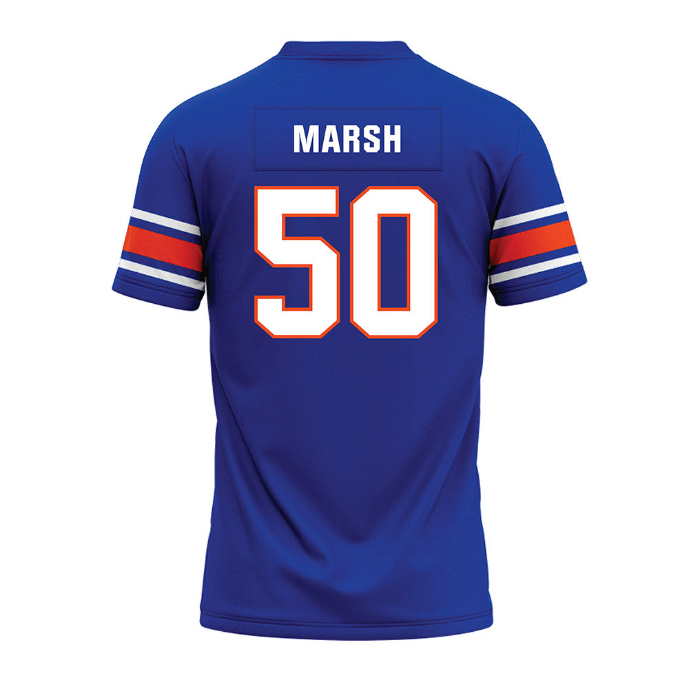 Boise State - NCAA Football : Joseph Marsh - Blue Premium Football Jersey