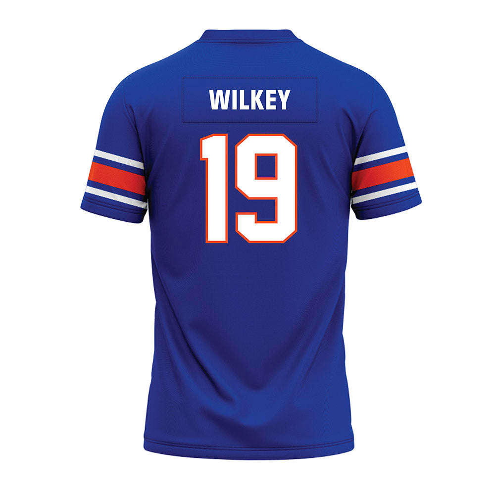 Boise State - NCAA Football : Troy Wilkey - Blue Premium Football Jersey