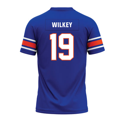 Boise State - NCAA Football : Troy Wilkey - Blue Premium Football Jersey