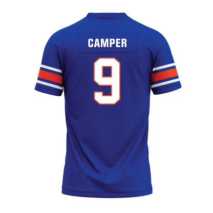 Boise State - NCAA Football : Cameron Camper - Blue Premium Football Jersey
