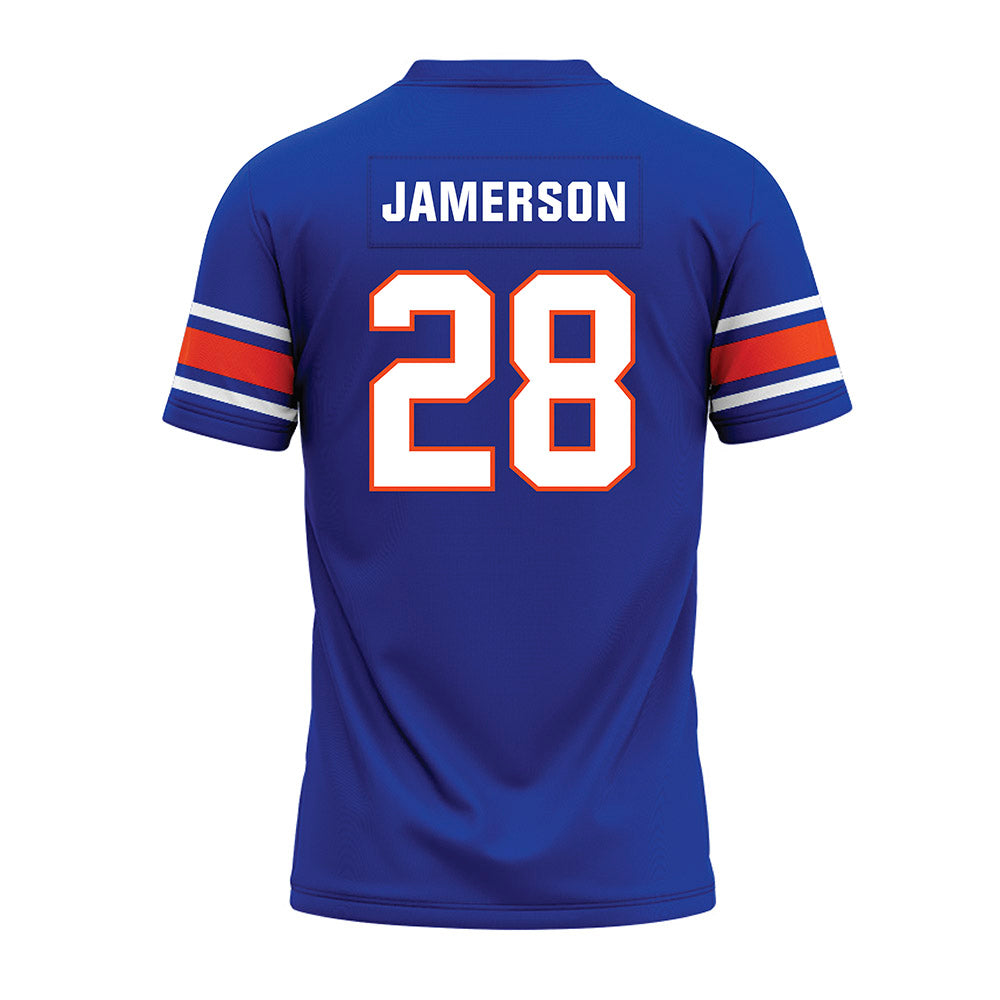 Boise State - NCAA Football : Cam Jamerson - Blue Premium Football Jersey-1