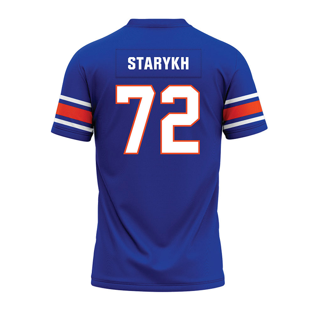 Boise State - NCAA Football : Daniil Starykh - Blue Premium Football Jersey-1