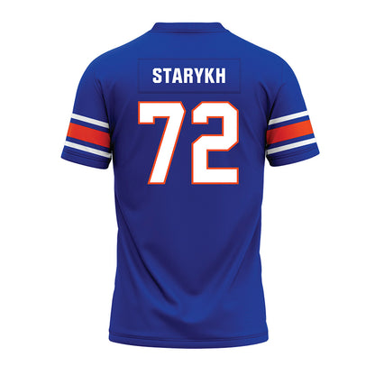Boise State - NCAA Football : Daniil Starykh - Blue Premium Football Jersey-1