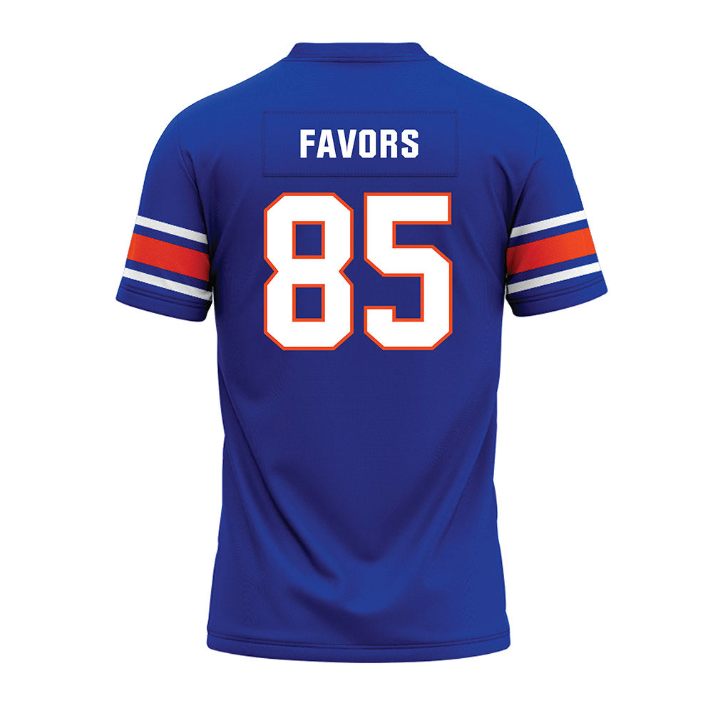 Boise State - NCAA Football : Terrious Favors - Blue Premium Football Jersey-1